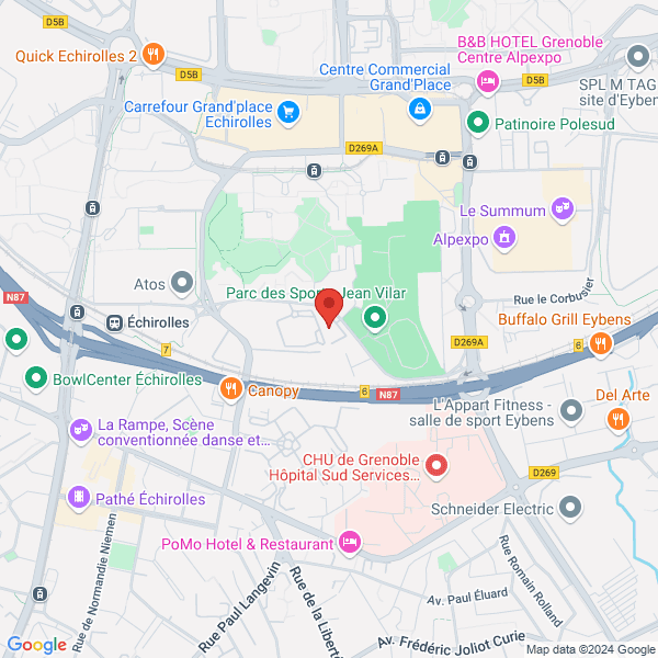 Échirolles - Google map