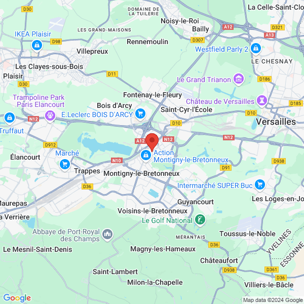 Saint-Quentin-en-Yvelines - Google map